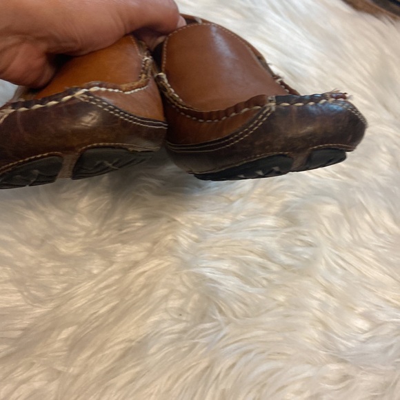 Buffalo Jackson Brown Bison Leather Driving Shoes Loafers Mens Sz 9 main image 7
